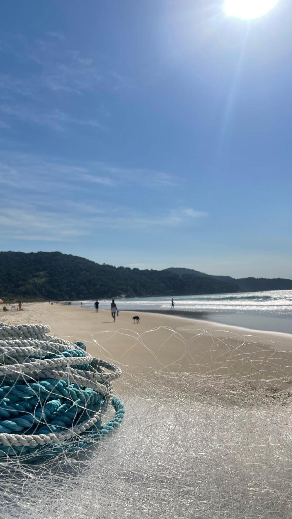 Novissimo! Charmoso E A 3 Minutos A Pe Da Praia Governador Celso Ramos Bagian luar foto